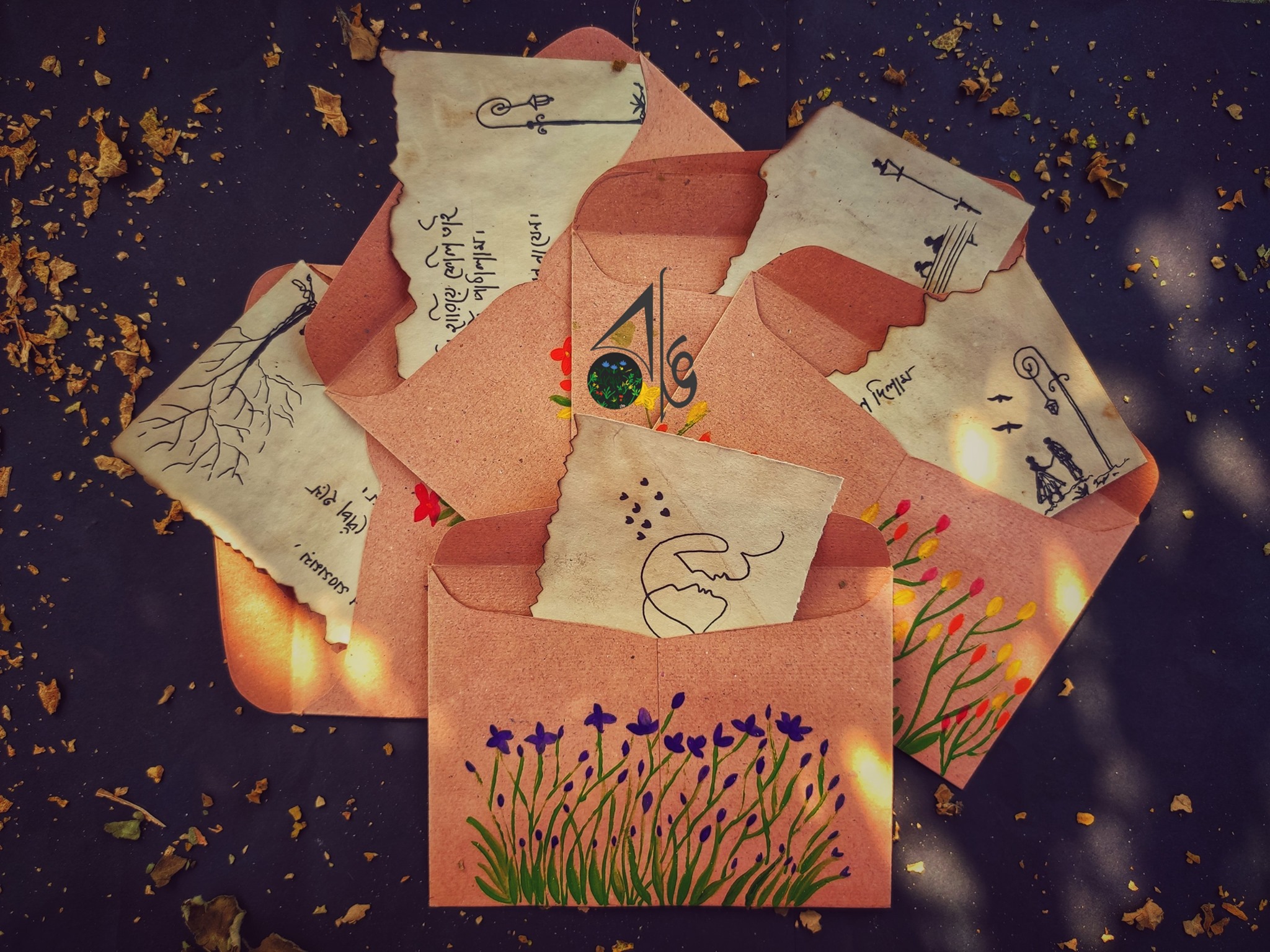 Envelope, envelope chirkutt sett, Rung , Rung Crafts , রাঙ , rungcrafts , art , craft , bd, juthi, Tanjimun Nahar juthi