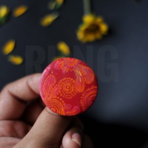 hand painted ring