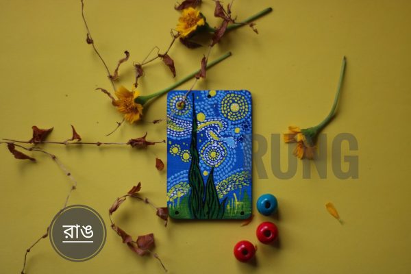 Starry Night, Van Gogh, Starry Night Set, Rung , Rung Crafts , রাঙ , rungcrafts , art , craft , bd, juthi, Tanjimun Nahar juthi
