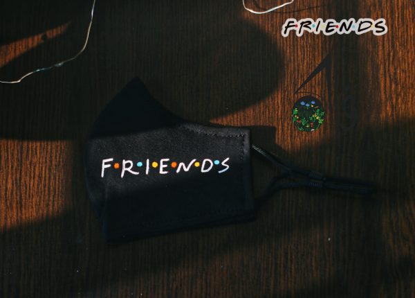 Friends themed mask