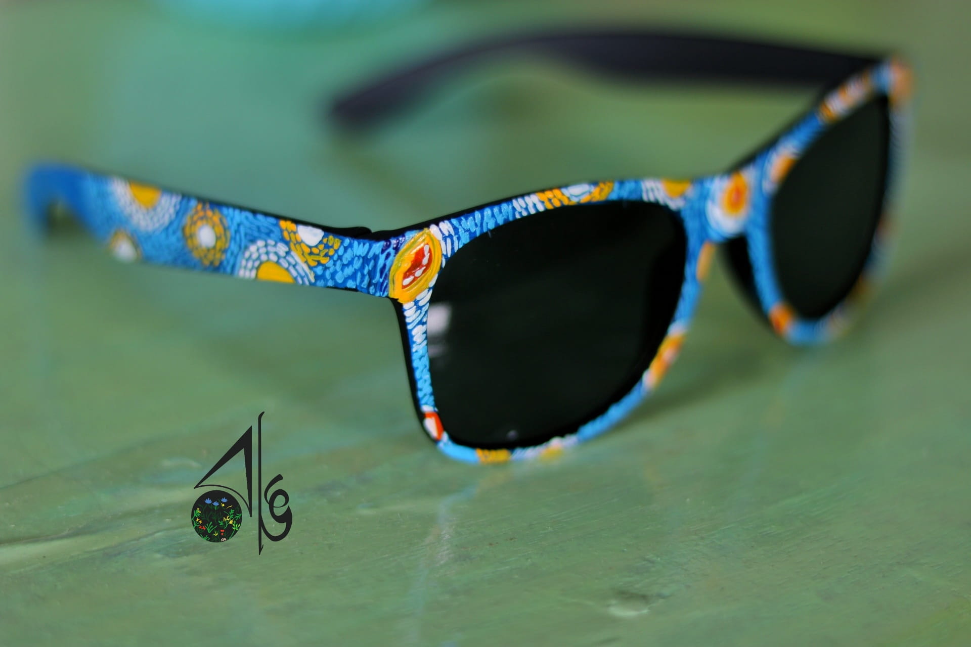Starry night handpainted sunglass in bangladesh