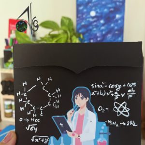 Chemistry-themed customized envelope 💌